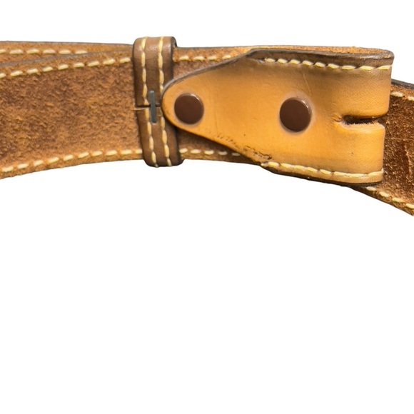 Vintage Leather Custom Stamped Personalized Wayne Longhorn Cattle Western Belt - Picture 8 of 12